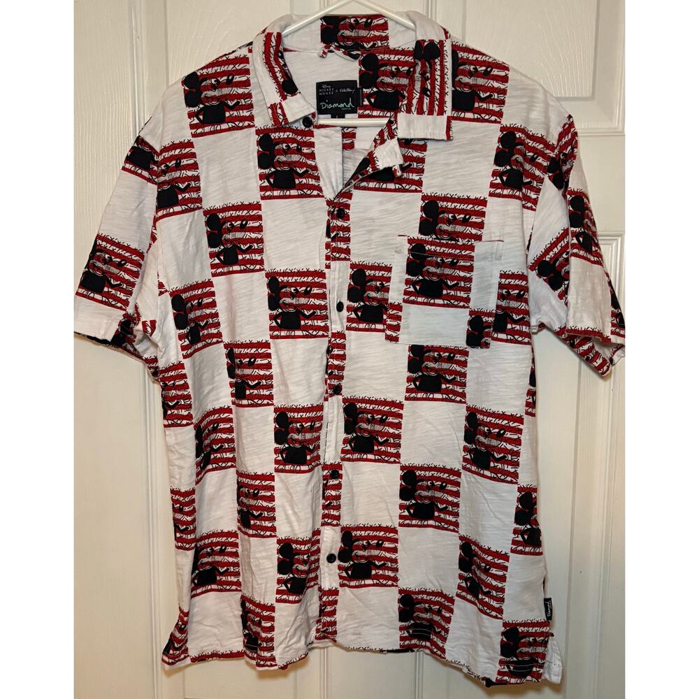 Diamond Supply Co Disney Mickey Mouse x Keith Haring shirt and pants. Size large